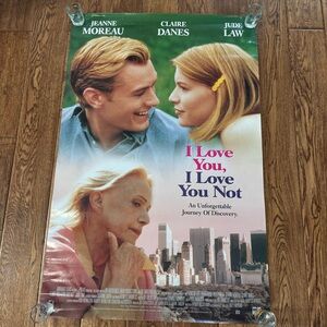 🎬 Original Theatrical Movie Poster – I Love You, I Love You Not 🎬